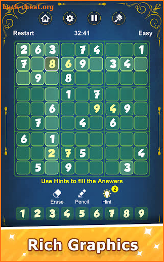 Sudoku Epitome Numbers Puzzle Board Game screenshot