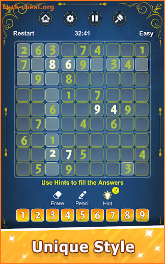 Sudoku Epitome Numbers Puzzle Board Game screenshot