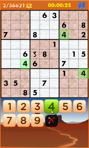 Sudoku Genius: Challenge 10000 screenshot
