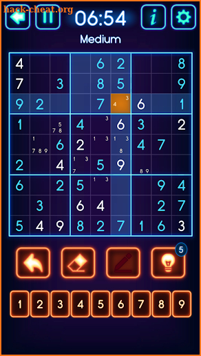 Sudoku Glow screenshot