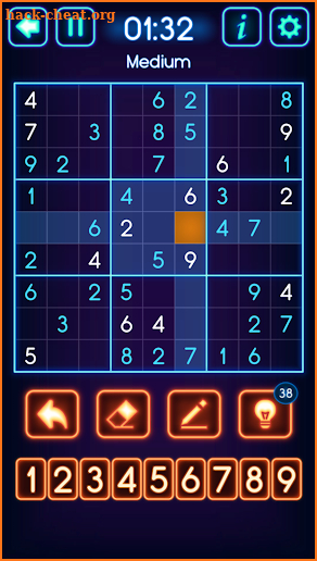 Sudoku Glow screenshot
