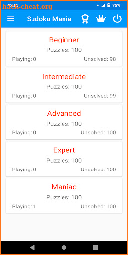 Sudoku Mania Pro screenshot