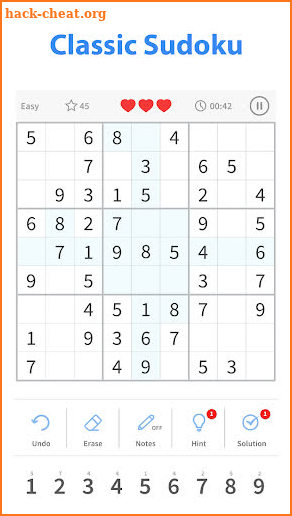 Sudoku Master - Free Classic Sudoku 2020 screenshot