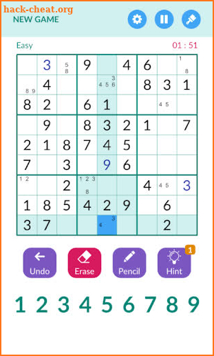 Sudoku Plus 5000 screenshot