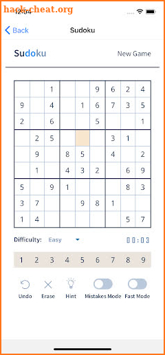 Sudoku Premium Pro Paid game screenshot