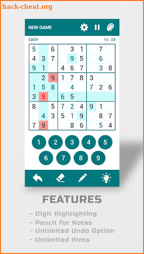 Sudoku Smart -  (No Ads- Unlimited Puzzles) screenshot