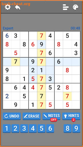 Sudoku Test Brain screenshot