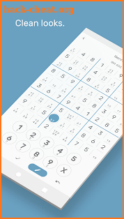 Sudoku - The Clean One screenshot