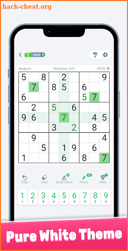 Sudoku: themes & challenges screenshot