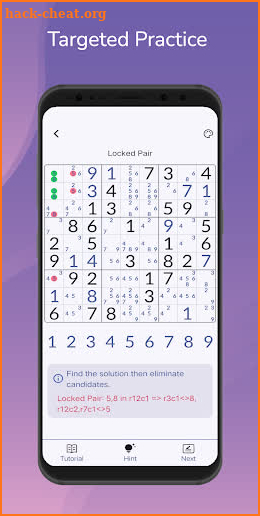 Sudoku Tutor: Offline screenshot