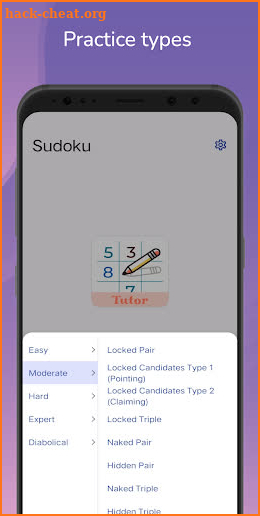 Sudoku Tutor: Offline screenshot