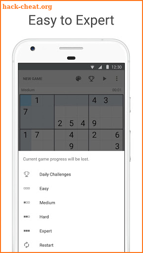 Sudoku.com screenshot