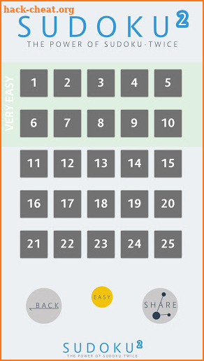 SudokuSquare screenshot