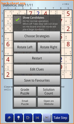 SudokuWiki Solver screenshot