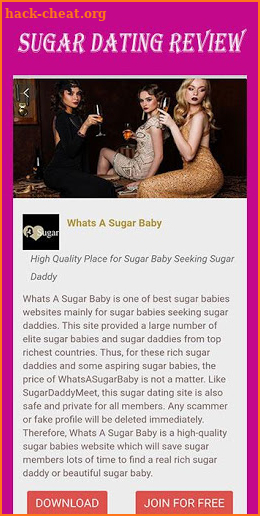 Sugar Baby Meet - App for Sugar Daddy/Baby Dating screenshot