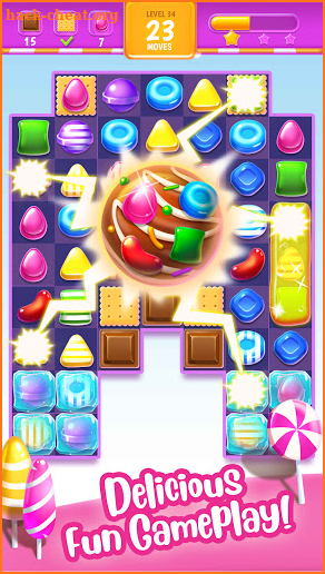Sugar Candy - Match 3 Puzzle Game 2020 screenshot