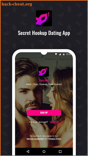 Sugar Daddy Dating App for Secret Arrangement screenshot