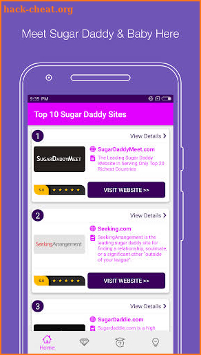 Sugar Daddy Dating Apps for Seeking Arrangement screenshot