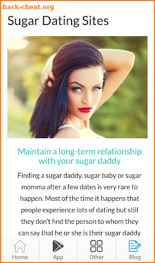 Sugar Daddy Sites – Dating With Gorgeous Women screenshot