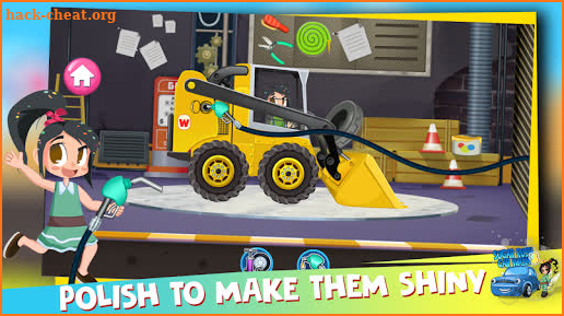 Sugar Ruch - Car Cleaning and Repairing Kids Game screenshot