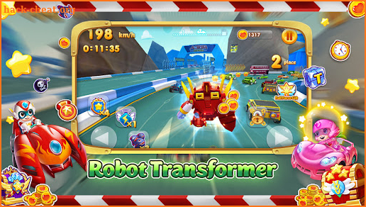 Sugar Rush - Car Robot Racing screenshot