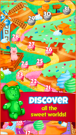 Sugar Snap: Sweet Blast Puzzle - Match 3 Games screenshot
