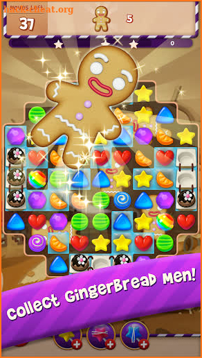 Sugar Witch - Sweet Match 3 Puzzle Game screenshot