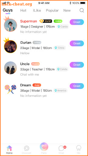 SugarChat-Online Live & Video Chat screenshot