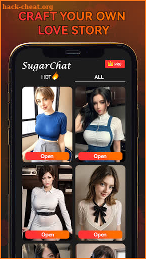 SugarChat - Your AI Girlfriend screenshot