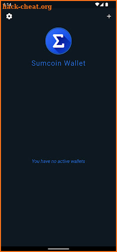 Sumcoin Wallet screenshot