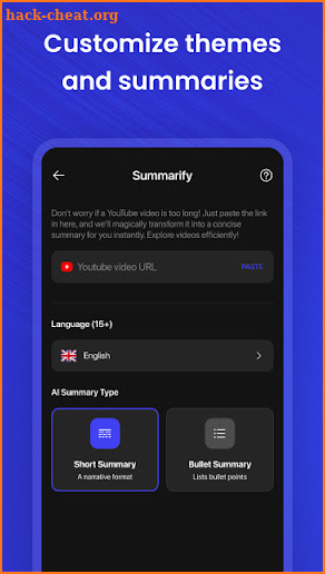 Summarify: AI Video Summarizer screenshot