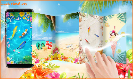Summer Beach Live Wallpapers screenshot
