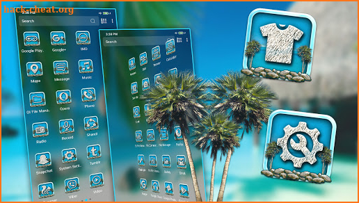 Summer Beach Theme screenshot