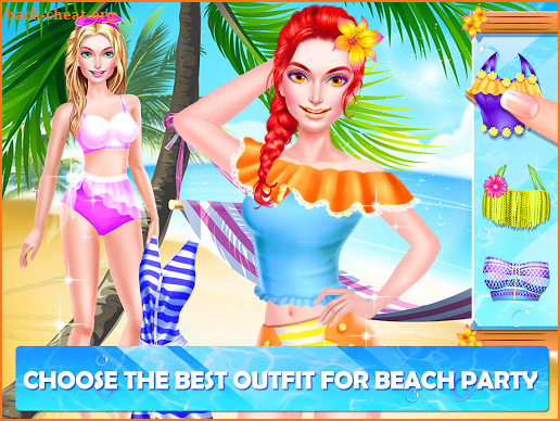 Summer Girl Party Salon - Games for Girls screenshot