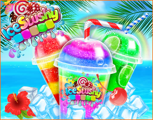 Summer Ice Slushy : Rainbow Ice Maker screenshot