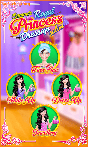 Summer Royal Princess Dress-up Salon screenshot