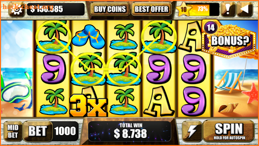 Summer time: Free vegas jackpot screenshot