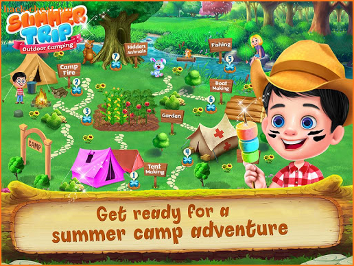 Summer Trip Outdoor Camping screenshot