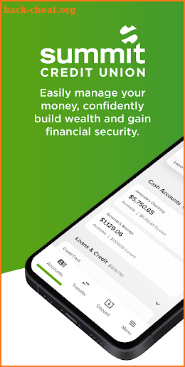 Summit Credit Union screenshot