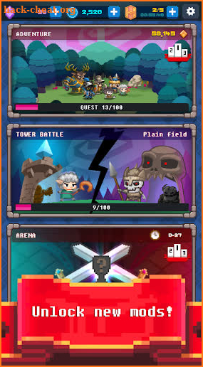 Summoner's Battle 2048 screenshot