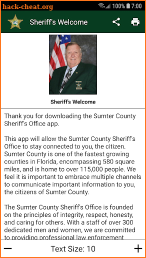 Sumter County Sheriff (FL) screenshot