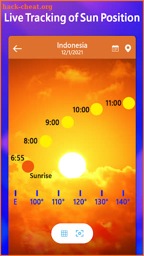 Sun & Moon Locator, Calendar screenshot