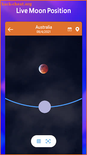 Sun & Moon Locator, Calendar screenshot
