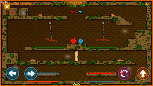 Sun boy and Ocean girl: Forest Temple Maze screenshot