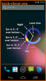Sun Clock Widget screenshot