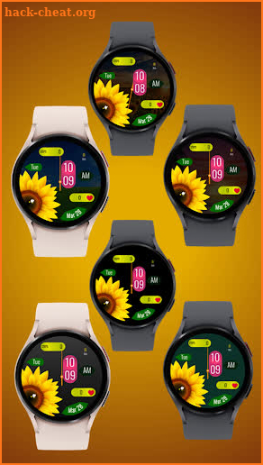 Sun Flower - Watch Face screenshot