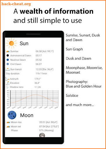 Sun Locator Lite (Sun and Moon) screenshot