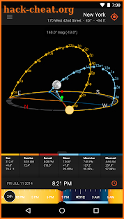 Sun Surveyor (Sun & Moon) screenshot