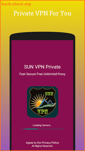 Sun VPN - Fast Secure Unblok & Unlimited VPN Proxy screenshot