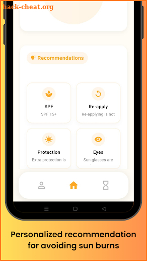 SunCare: UV & Sunscreen Alert screenshot
